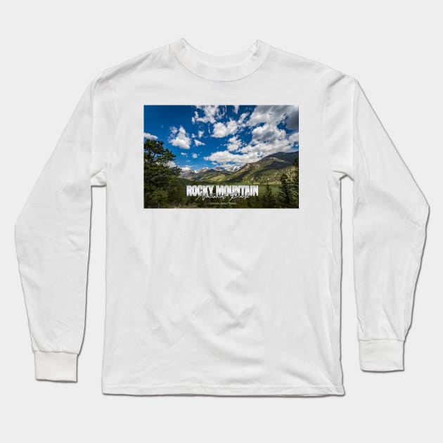 Rocky Mountain National Park Long Sleeve T-Shirt by Gestalt Imagery